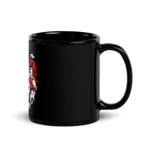 Black Glossy Mug - Hoffman - Germany